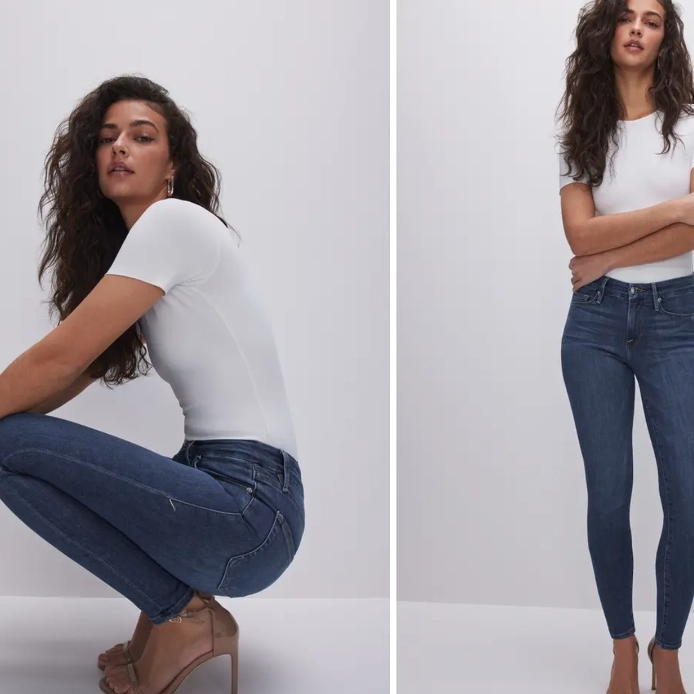 Good American Good Legs Skinny Jeans